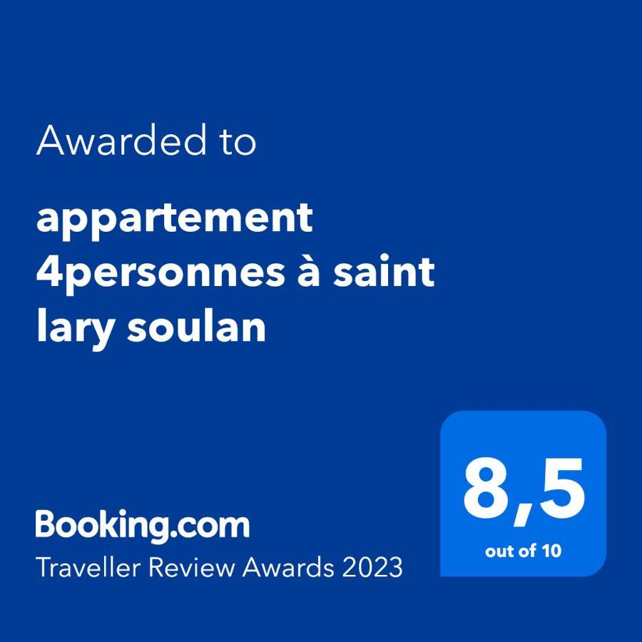 Appartement 4Personnes A Saint Lary Soulan エクステリア 写真